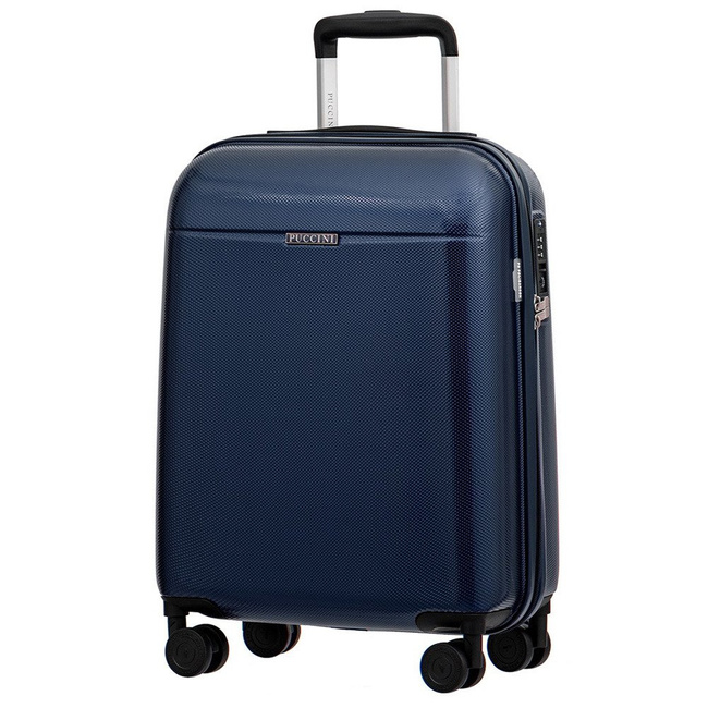Walizka mała Puccini Voyager - pearl blue
