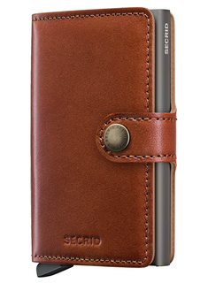 Portfel kieszonkowy RFID Secrid Miniwallet Texano - saddle