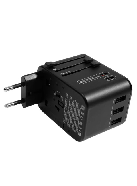 Adapter podróżny Matador Global Travel Adapter - black