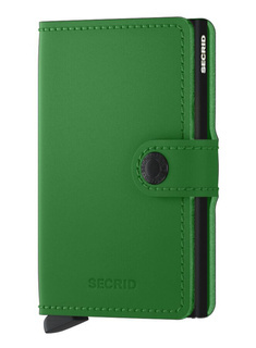 Kompaktowy portfel RFID Secrid Miniwallet Matte - bright green