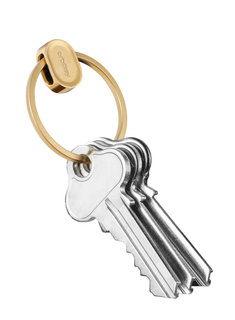Pierścień do kluczy brelok Orbitkey Ring v2 - yellow gold