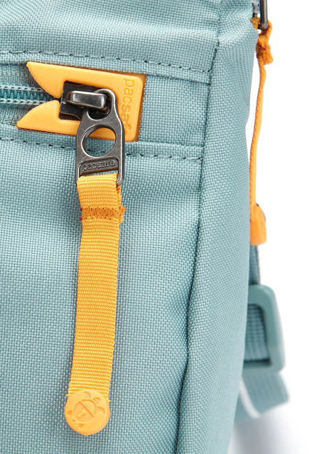 Torba antykradzieżowa z klapą Pacsafe GO Saddle Crossbody - fresh mint