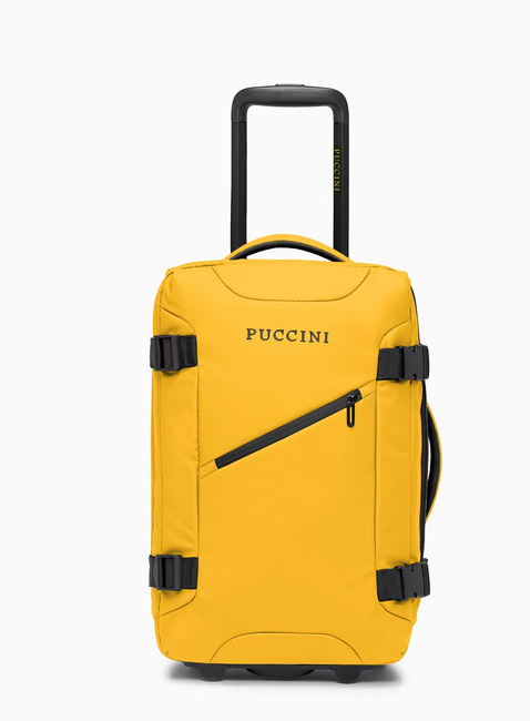Walizka kabinowa z funkcją plecaka Puccini Colorado - żółty