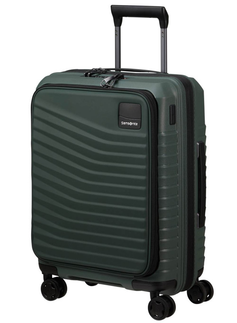 Walizka kabinowa z kieszenią na laptopa Samsonite Intuo EXP Easy Access - olive green