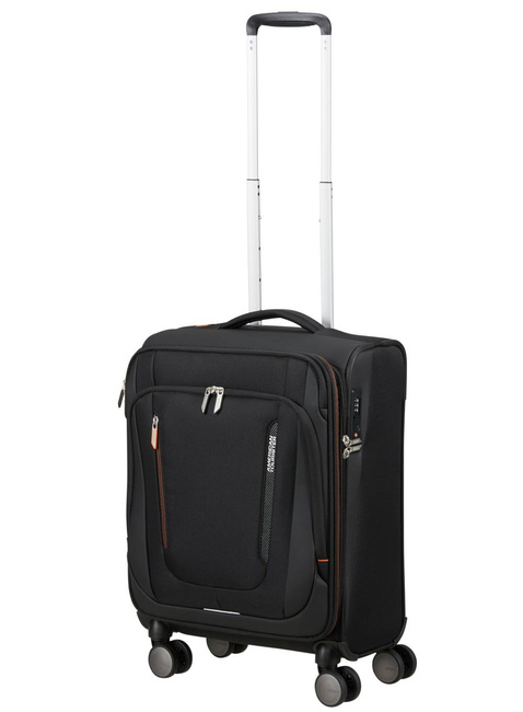 Walizka kabinowa American Tourister Wanderlite Spinner S EXP - shadow black
