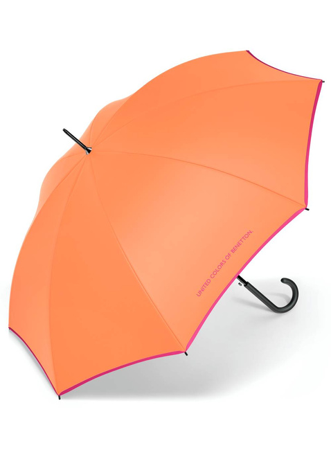 Parasol długi automatyczny Benetton Long AC - nectarine