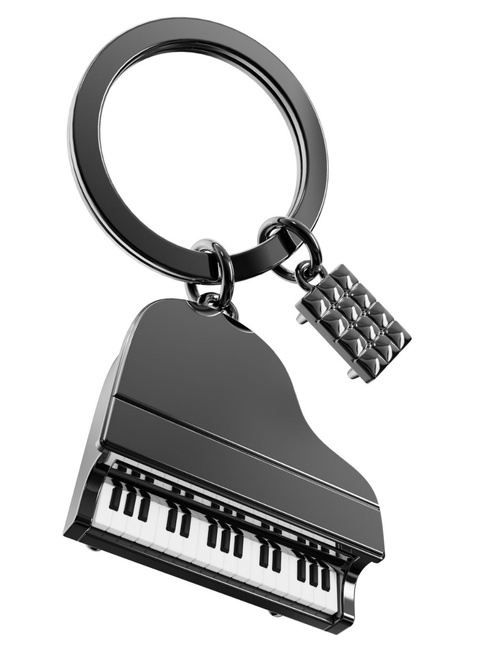 Brelok do kluczy torebki Metalmorphose - fortepian i ława