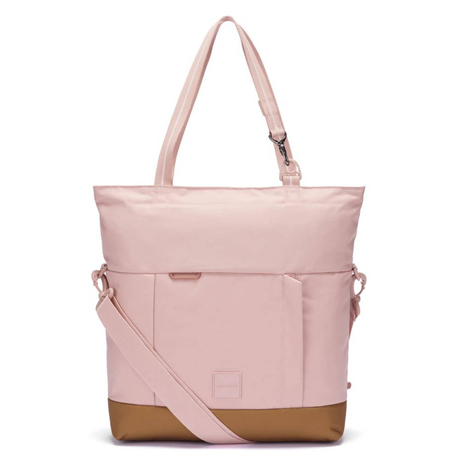 Torba na ramię Pacsafe Go Anti-Theft Tote Bag - sunset pink