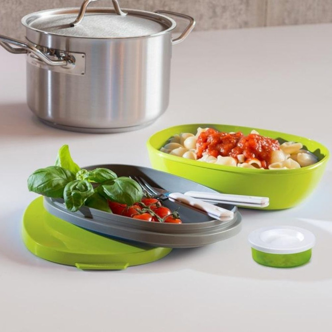 Lunchbox Ellipse Duo Mepal - nordic green