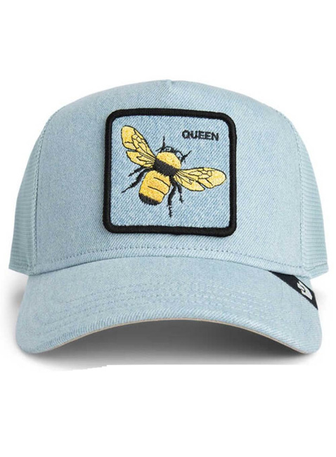Czapka z daszkiem Goorin Bros Denim Queen Seasonal Trucker - light denim