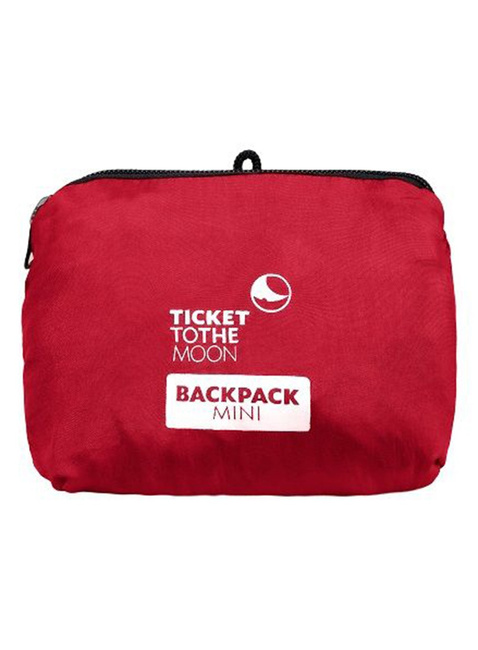 Plecak składany Ticket To The Moon Mini Backpack 15 l - burgundy / dark yellow