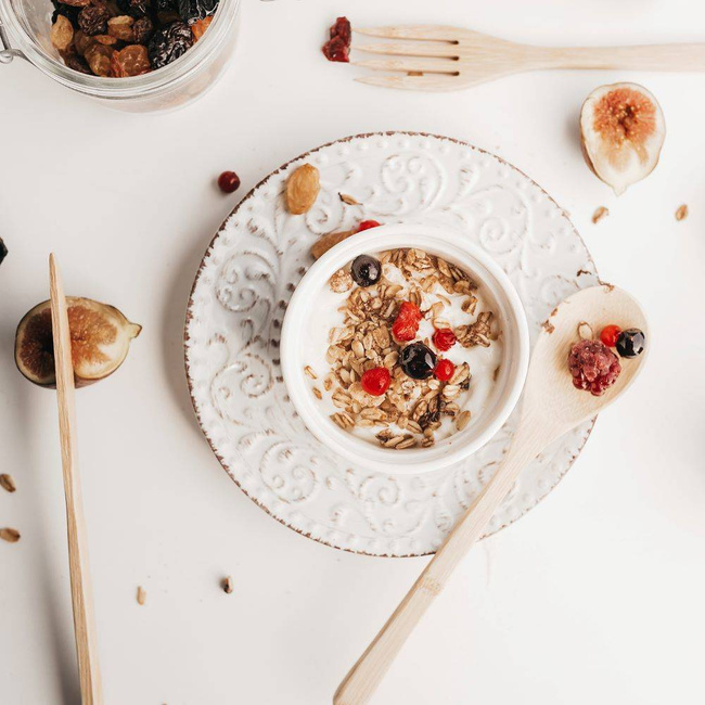 Zestaw sztućców bambusowych cutlery set Bambaw - olive