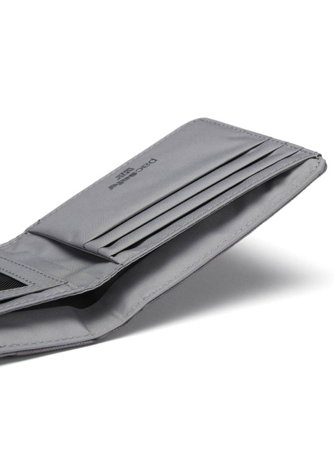 Portfel antykradzieżowy Pacsafe RFIDsafe Bifold Wallet - stone