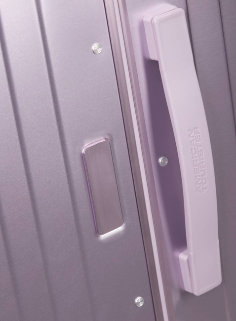 Walizka średnia American Tourister Soundbox Alu - stormy lilac