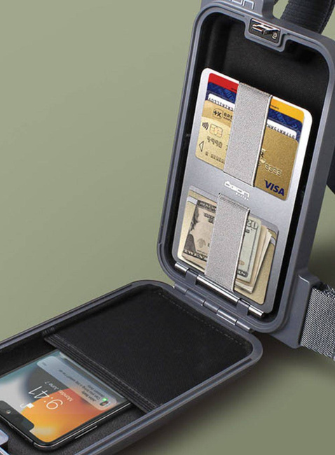 Etui na telefon portfel RFID Ogon Design Phone Bag & Wallet  - navy blue