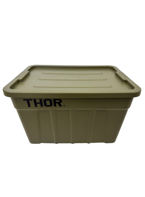 Kontener z pokrywą do przechowywania THOR Tote Box 75 L - olive drab