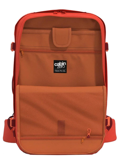 Plecak torba kabinowa CabinZero Classic Pro 42 l - tomato festival