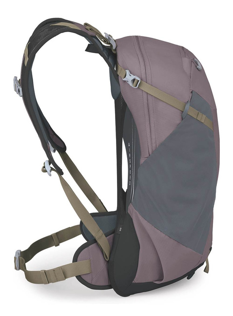 Plecak trekkingowy Osprey Hikelite 18 - graphite purple