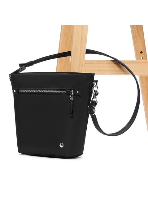 Torba antykradzieżowa damska Pacsafe W Crossbody - black