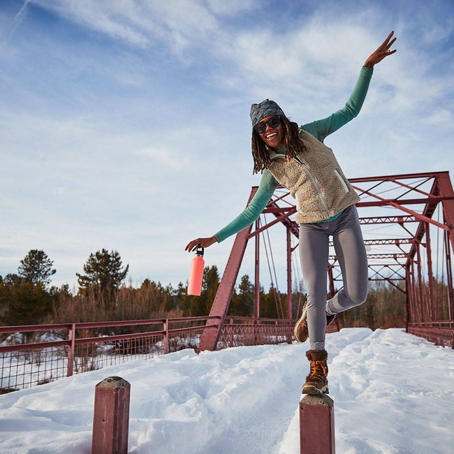 Butelka termiczna Hydro Flask Standard Mouth Flex Cap 621 ml - hibiscus