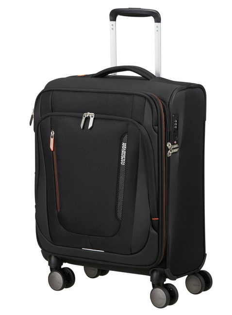 Walizka kabinowa American Tourister Wanderlite Spinner S EXP - shadow black