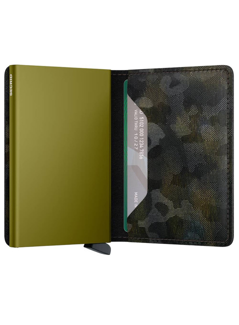 Portfel RFID Secrid Slimwallet Jungle - moss