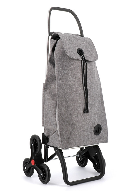 Wózek na zakupy Rolser I-Max Tweed z 6 kołami - grey