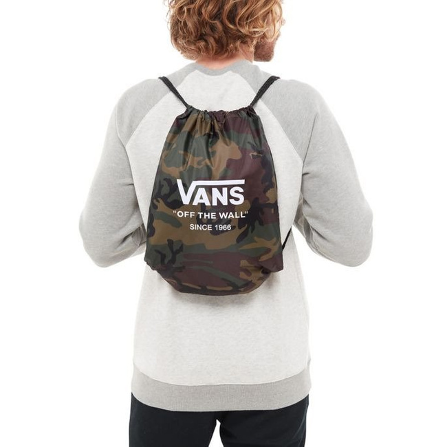 Worek Vans Benched Bag - black / white
