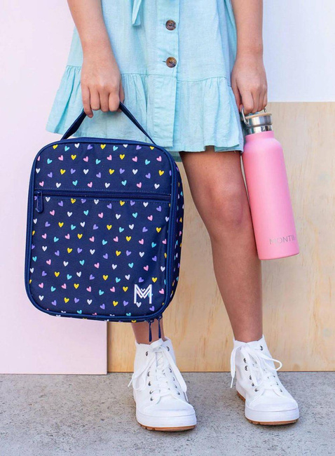 Lanczówka do szkoły Montii Lunch Bag L - hearts