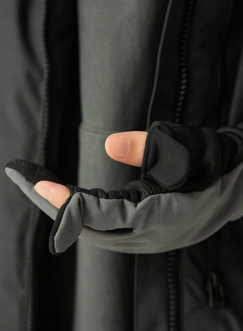 Rękawiczki zimowe Snow Peak Polartec Power Stretch Gloves - grey