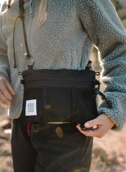Torba na ramię Topo Designs Mountain Accessory Bag - olive / pond blue