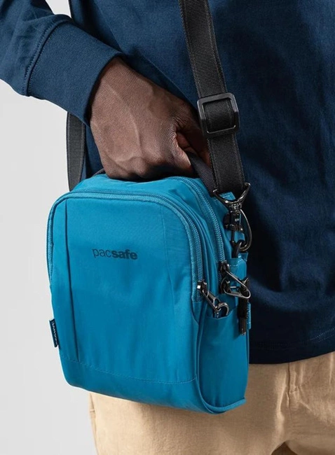 Torba antykradzieżowa Pacsafe Metrosafe LS100 Crossbody - tidal teal