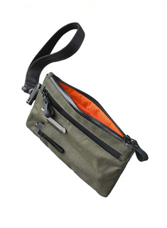 Organizer saszetka Alpaka Zip Clutch - dark green