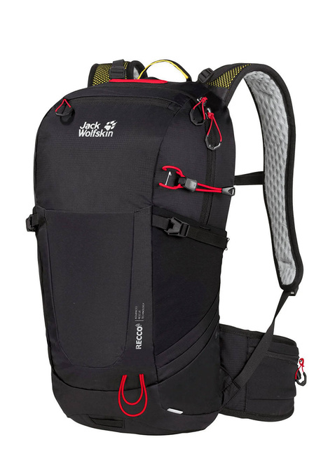 Plecak trekkingowy Jack Wolfskin Wolftrail 22 Recco - black