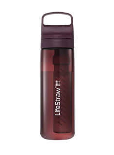 Butelka filtrująca LifeStraw Go 0,65 l - merlot me away