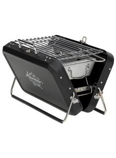 Grill turystyczny Gentlemen's Hardware Portable Barbecue - black