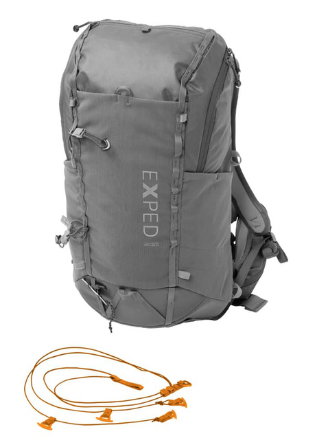 Plecak trekkingowy alpejski Exped Impulse 15 - burgundy / butterscotch