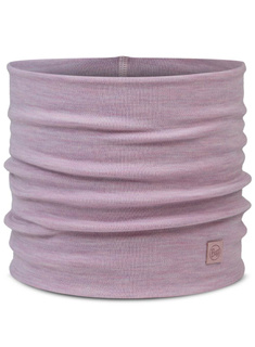 Szal komin Buff Merino Heavyweight Neck Warmer - solid lilac sand