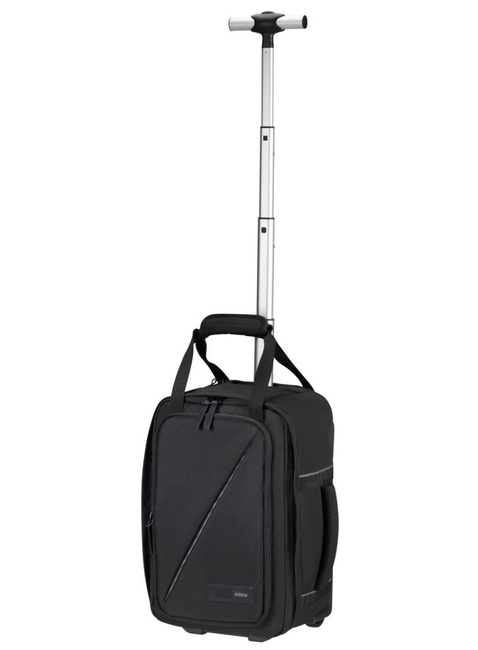 Plecak na kółkach American Tourister Take2Cabin S pod siedzenie - black
