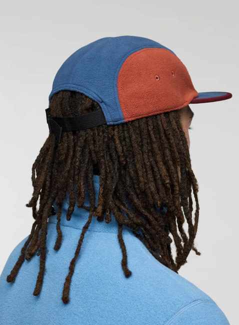 Czapka z daszkiem Cotopaxi Fleece 5-Panel Hat - mulberry / deep sea