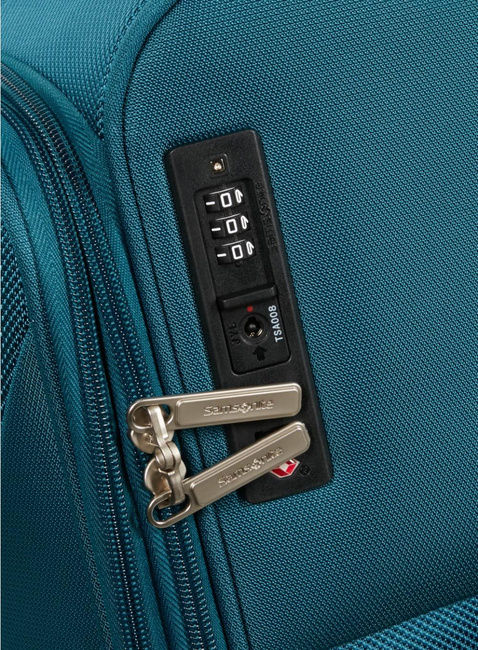 Walizka średnia poszerzana Samsonite Base Breeze - petrol blue