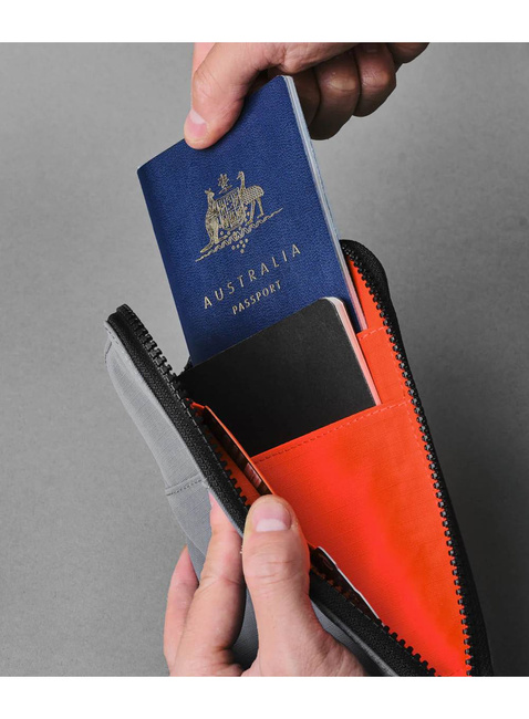 Portfel podróżny Alpaka Travel Wallet Axoflux - grey