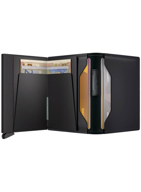 Portfel kieszonkowy RFID Secrid Bandwallet Matte - black / black
