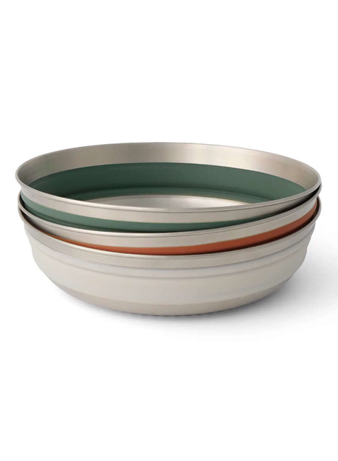 Miska składana Sea to Summit Detour Stainless Steel L - laurel green