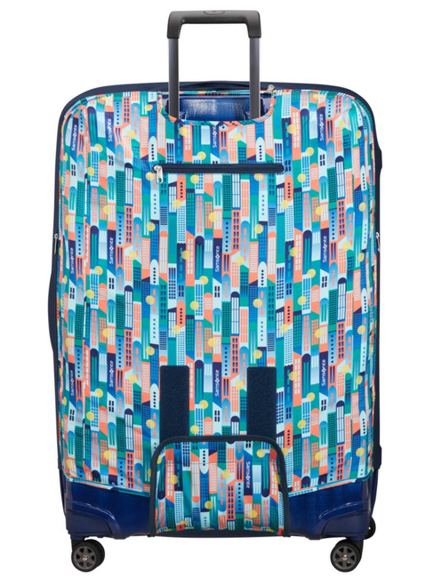 Pokrowiec na walizkę Samsonite Ta Revolution Foldable Luggage Cover XL - city print