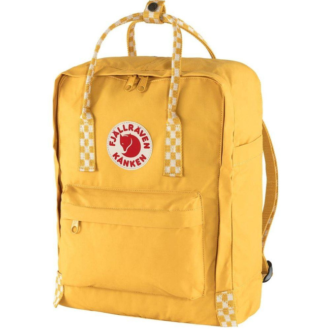 Plecak Fjallraven Kanken - ochre/chess pattern