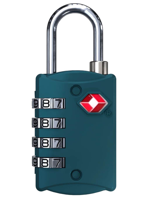 Kłódka szyfrowa do bagażu CabinZero TSA Travel Lock - aruba blue