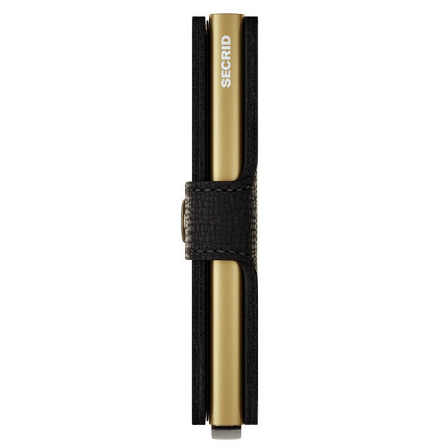 Miniwallet Crisple Secrid - black / gold