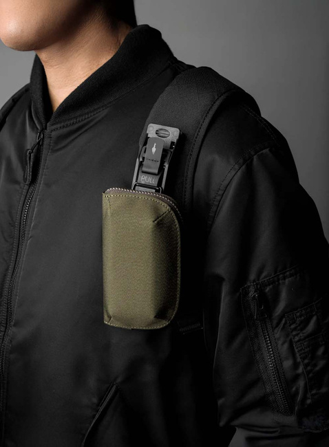 Kieszeń do plecaka organizer Alpaka HUB Zip Pocket - army green