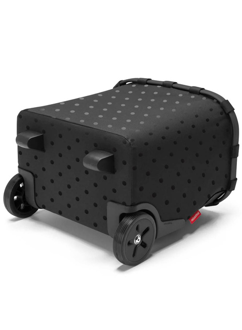 Wózek torba na zakupy Reisenthel Carrycruiser - glossy dots black